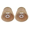 2PCS Fabric Lampshade Simple Lamp Shade for E14 Screw Candlestick