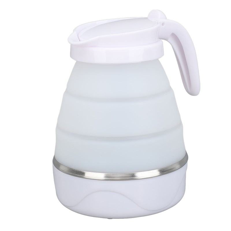 Mini Folding Kettle Stainless Steel Portable Water Kettle One Button