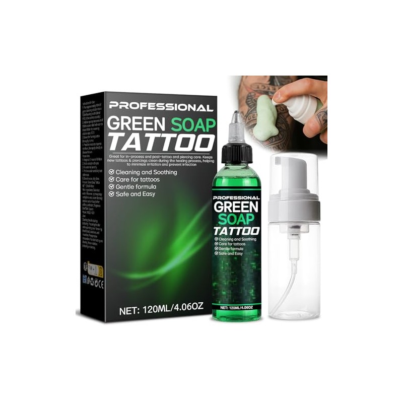 Vereclue Green Soap Tattoo (4OZ)