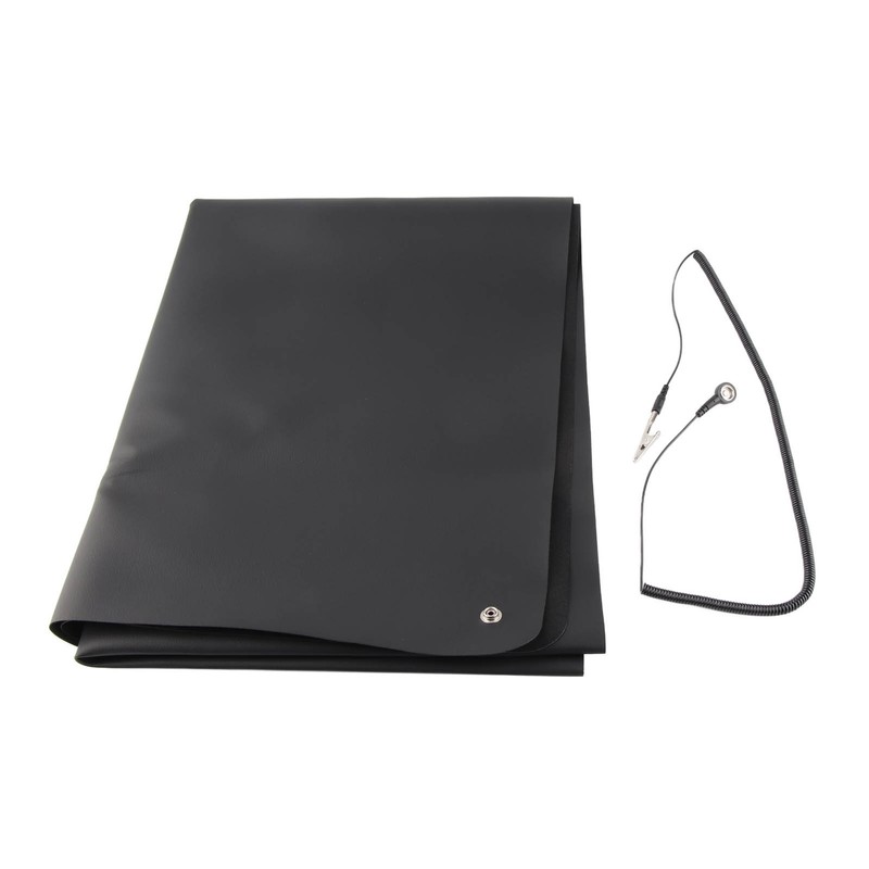 Grounding Mat Black Earthing Grounding Sheet with 5m Cable for