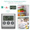 ORIA Refrigerator Thermometer, Digital Fridge Thermometer with High Low Temperature