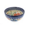 Blue Rose Polish Pottery Autumn Burst Cereal/Soup Bowl