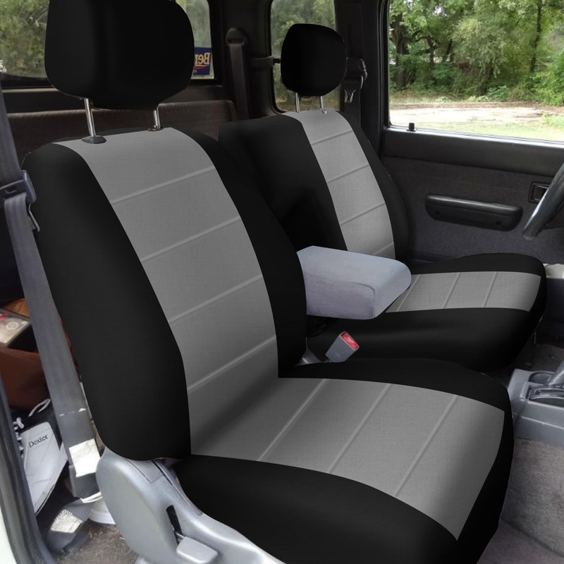SAPUBK Front Seat Covers Replace for 1995-2000 Toyota Tacoma 60/40