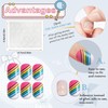 EBANKU Kids Nail Tips Stickers Set, 288 Pieces, 12 Pack,