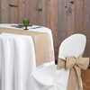 Jute Table Runner, 10 m x 30 cm, Beige Jute