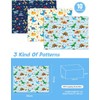 WERNNSAI Dinosaur Wrapping Paper - 10 Sheets Dinosaur Gift Wrapping