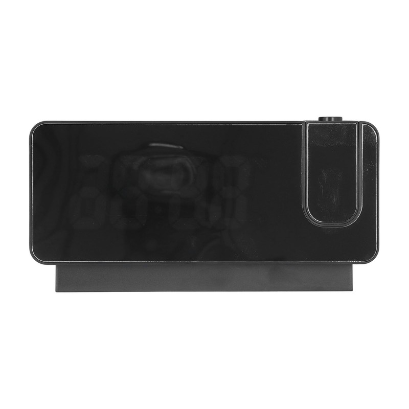 Digital Alarm Clock 180° Rotatable Projection 4 Level Brightness LED
