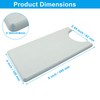 HARSKIYER Sink Faucet Absorbent Mat, White Diatomite Kitchen Sink Splash