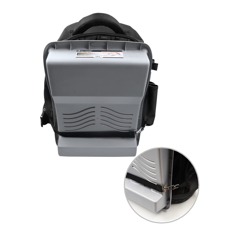 ROLLINGDOG Painter Backpack - Heavy Duty Multifunctional Tool Backpack Fits