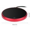 Waterproof Touch Heating Cup Mat Warm Pad Electric Coaster for