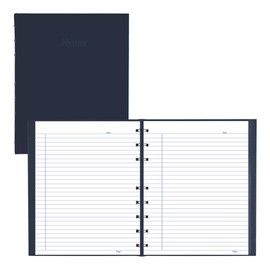 Blueline Classy NotePro Notebook, Ruled, Hard Cover, Navy, 9.25" x 7.25", 150 Pages (A35C.82)