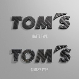 TOMS 08233-TS005 TOM'S Emblem Dry Carbon Matte Type