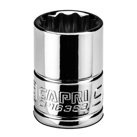 Capri Tools 9/16 in. Shallow Socket, 3/8 in. Drive, 12-Point, SAE, CP16353