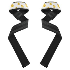 Correas de goma antideslizantes para levantamiento de pesas para hombre, peso muerto, color blanco oscuro