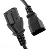 ETEC Euro Power Cable, Straight C13 IEC Plug to Straight