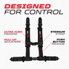 1pc 4 Point Harness for Bucket Seat, Push Release, 10