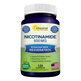 Nicotinamida 500 Resveratrol Precursor Nad Gmp