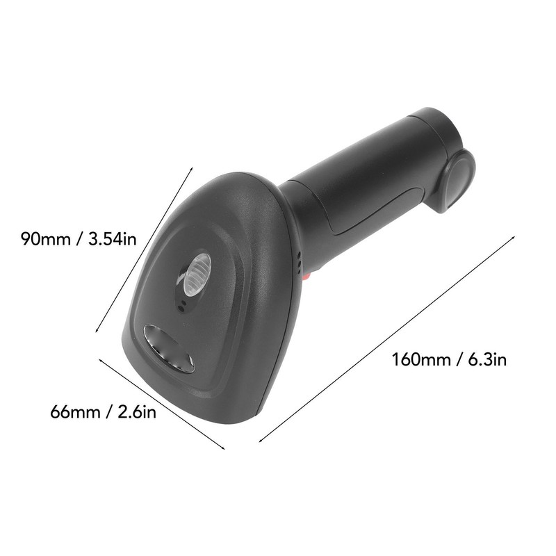1D Barcode Scanner 2.4G Wireless Fast Scanning Strong Recognition Ability