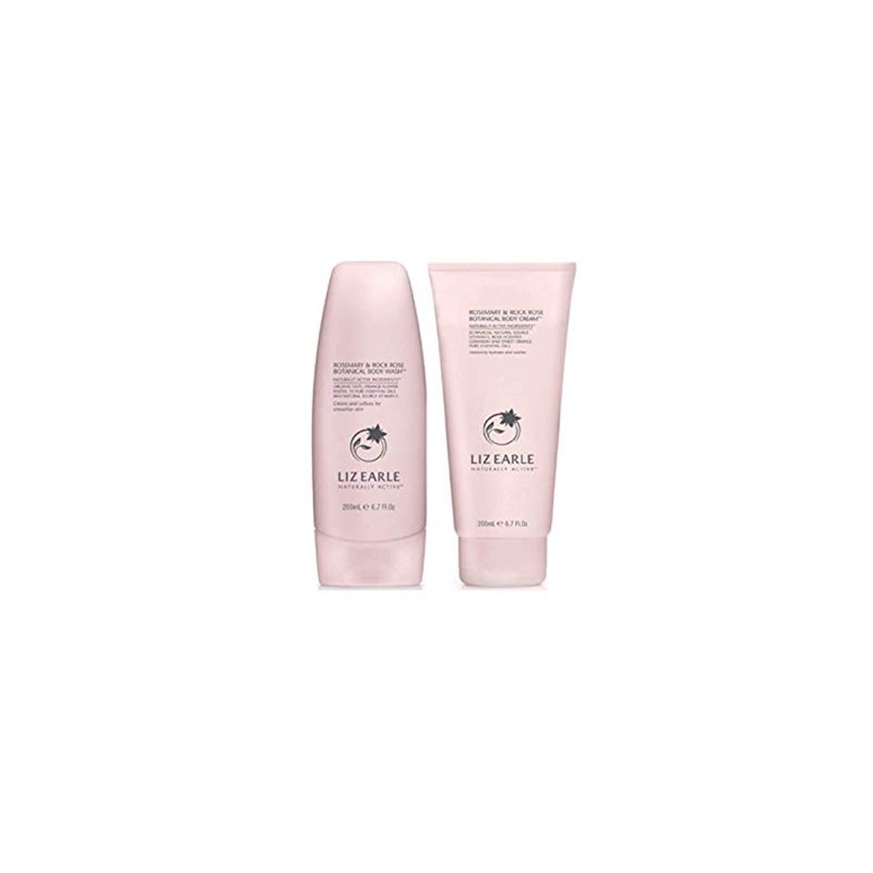 Liz Earle Rosemary & Rock Rose Body Wash 200ml PLUS