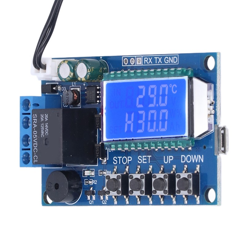 Electronic Temperature Controller Cooling Heating Digital Temp Control Module DC630V