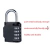 Zinc Alloy Combination Lock Waterproof Code Locker Heavy Duty Security