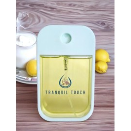 TRANQUIL TOUCH Lemon Cream Scent Hand Sanitizer Spray – 45ml Fine Mist, Kills 99.9% of Germs, with Hyaluronic Acid & Collagen – Travel Size, Non-Sticky, Hydrating Formula (800 Sprays)
