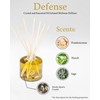 Aluminate Life Crystal Infused Reed Diffuser, 4 OZ, Defense -