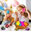 12 Pcs Easter Eggs Filled with Pull Back Cars, Easter