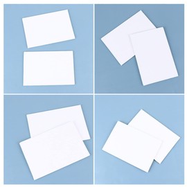 EXCEART 10pcs 4X 6 inch Canvas Panels Professional Artist Quality Acid Canvas Panel Boards Artist Canvas Boards for Painting