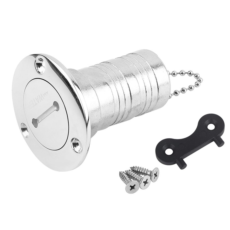 316 Stainless Steel 1.5in Boat Deck Fill Filler Water Tank
