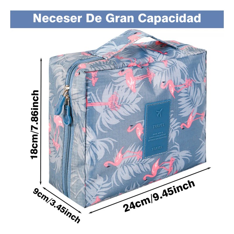 Impermeable Cosmetiquera Bolsa Organizadora Maleta De Viaje
