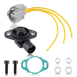 Carbhub TPS Throttle Position Sensor with Connector Plug Wire Harness Compatible with Honda Accord Civic CR-V CRX Odyssey Pilot Prelude for Acura CL Integra MDX Replace 37825-PAA-A01 16400-P06-A11