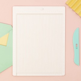 Craftelier - Complete Kit of Board for Marking and Cutting Different Papers + Turquoise Folding + Envelope Making Guide | For Scrapbooking and Other Crafts