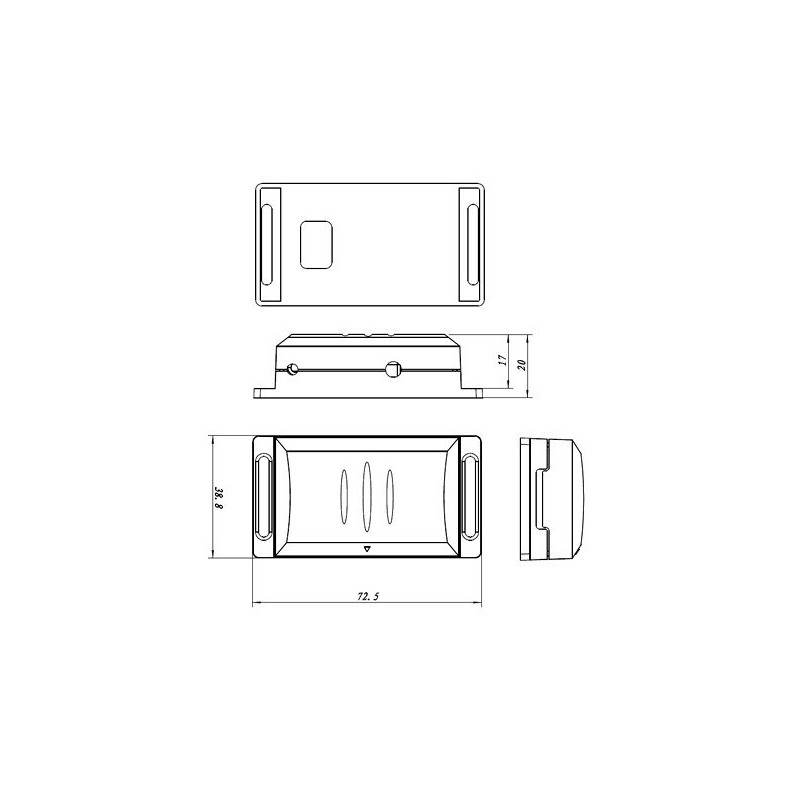 Intertechno Wireless Exhaust Control Cooker Hood Fireplace Window Contact Switch