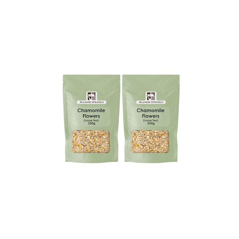 Chamomile Flowers (Loose Tea) 500g by Manor Springs