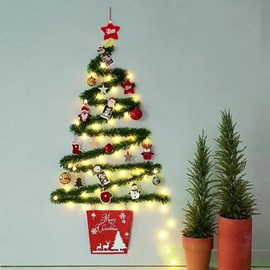 Christmas Garland 5 m Artificial Fir Garland Christmas for Decorative Garland, Garland Christmas Illuminated, Christmas Garland, Christmas Decoration for Indoor Outdoor Stairs