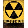 Rust Look Fallout Shelter Metal Sign 3 Sizes to Choose From - 12"x16"