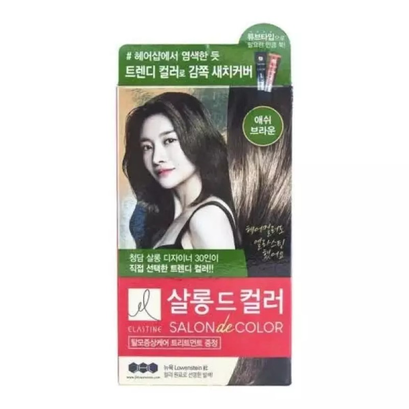 Elastine 엘라스틴 살롱드컬러 애쉬브라운 Elastine Salon De Color Ash Brown