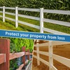 LukLoy 20 Pack 2x4 Brackets for Wood Rail, Fence Brackets