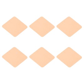 PATIKIL Copper Heatsink Pad Shims, 6 Pcs 15x15x0.1mm Copper Pad Shim IC Chipset GPU CPU Thermal Heatsink for Cooling Laptop Desktop Computer