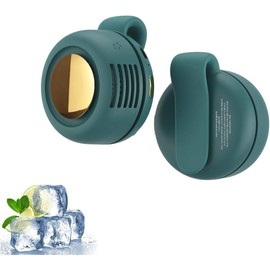 Mini Ventilador de Clips Pequeños, Ventilador de Torbellino para Ventilador de Clips de Cintura, Small Clip Fan, Portable Silent Mini Bladeless Electric Fan, 3 Speeds Hands-Free Neck Fans