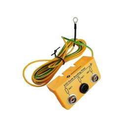 BERNSTEIN ESD Grounding Building Block 2 x 10 mm Push Buttons and 1 x 4 mm Banana Plug Socket 3 x 1 MOhm Connection