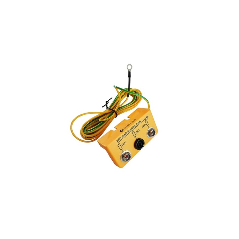 BERNSTEIN ESD Grounding Building Block 2 x 10 mm Push