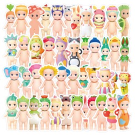 110pcs Sonny Baby Stickers for Kids,Vinyl Waterproof Stickers for Laptop Skateboard Water Bottles Phone,Cartoon Characters Sticker for Boys,Teens Adult
