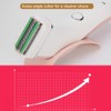 USB Women Waterproof Electric Body Hair Removal Machine Devices with