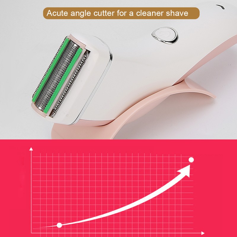 USB Women Waterproof Electric Body Hair Removal Machine Devices with