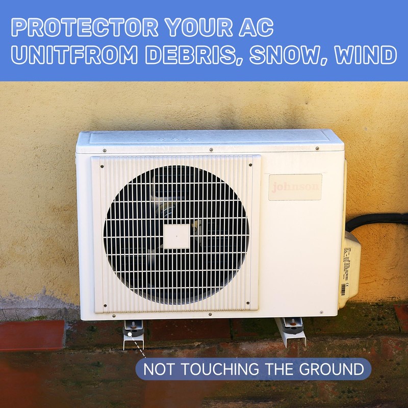 Mini Split Air Conditioner Wall Mounting Bracket, Heavy Duty Foldable