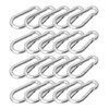 Carabiner Hooks Steel Carabiner with Snap Hooks Pack of 20