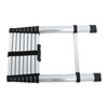 findmall Telescopic Ladder 8.5 Feet with Non-Slip Feet, Maximum Weight