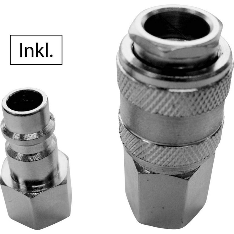 TOOLCRAFT Compressed Air Hose Reel 15 m 20 Bar Ceiling